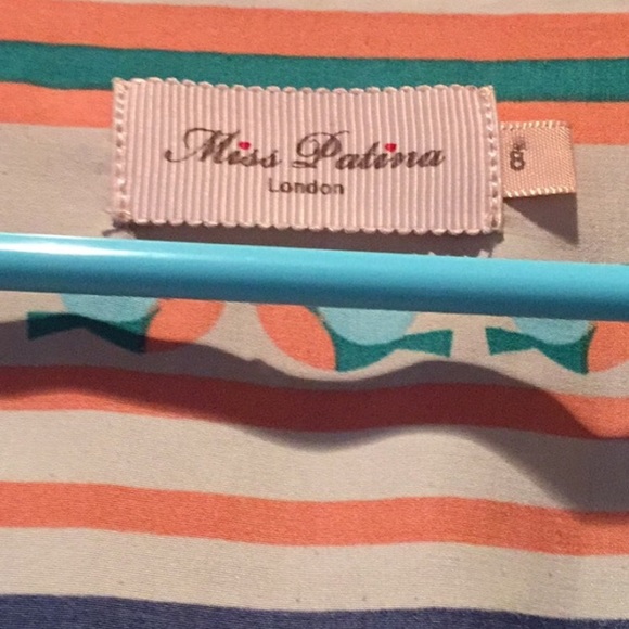 Miss Patina - The Bird Stripe Playsuit - Picture 3 of 3